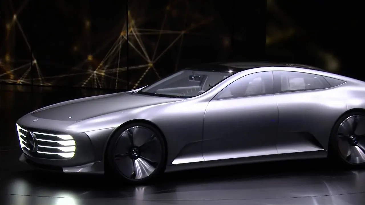 The Mercedes-Benz concept car revealed at the IAA media night