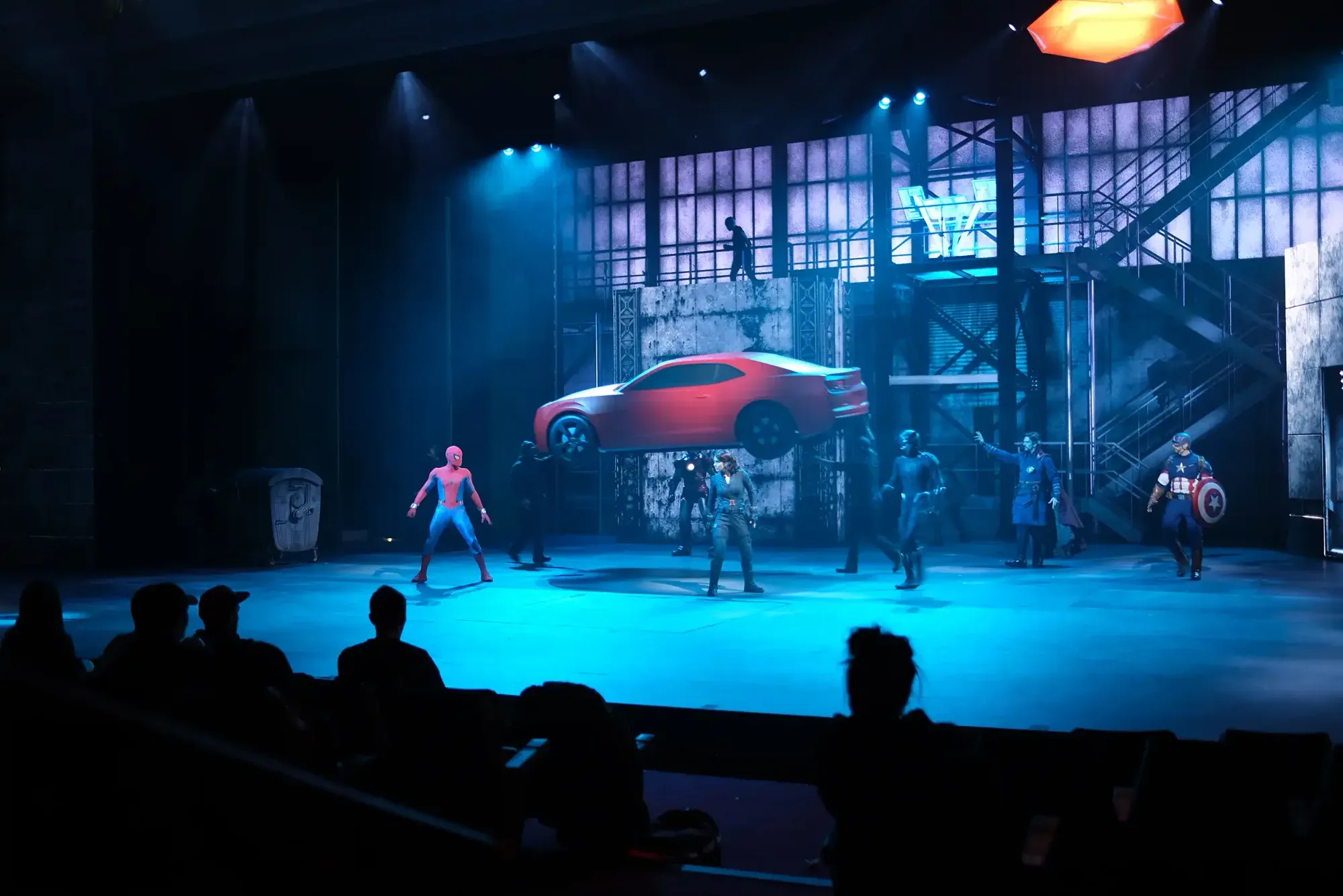 A Flying Car in the Marvel Avengers Show at Disneyland Paris — photo 3